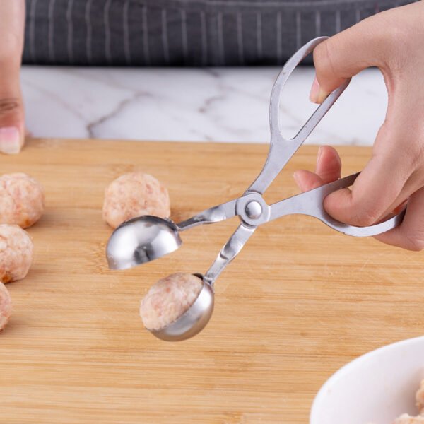 Meatball Maker Clip Fish Ball Rice Ball Making Mold Stainless Steel Form Tools Kitchen Accessories Gadgets Cuisine Cocina – Image 3