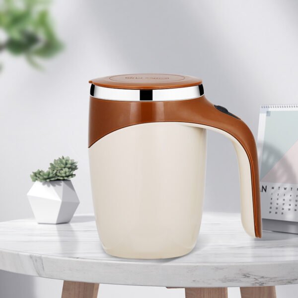 Rechargeable Model Automatic Stirring Cup Coffee Cup High Value Electric Stirring Cup Lazy Milkshake Rotating Magnetic Water Cup – Image 6