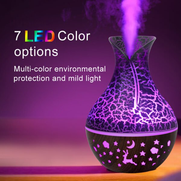 Starry Sky Crack Vase Humidifier