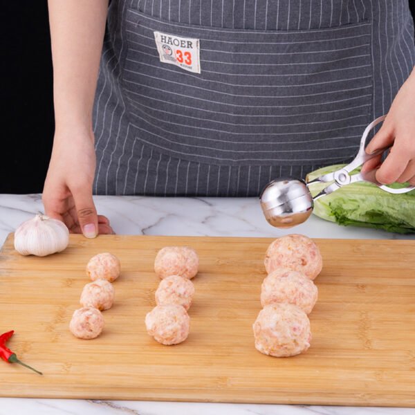 Meatball Maker Clip Fish Ball Rice Ball Making Mold Stainless Steel Form Tools Kitchen Accessories Gadgets Cuisine Cocina – Image 4