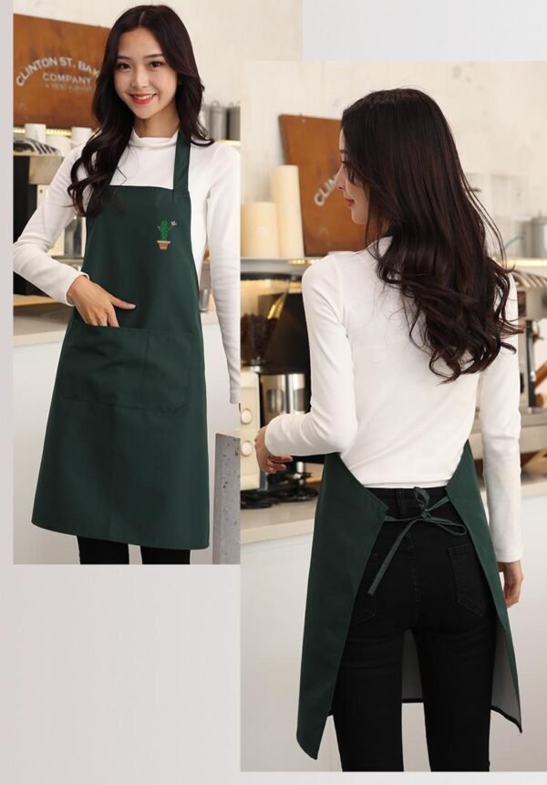 Oil Proof Apron Cute Cartoon Kitchen – Image 4