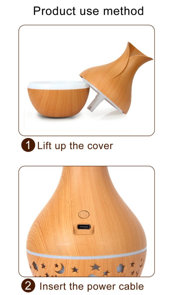 Starry Sky Crack Vase Humidifier – Image 3