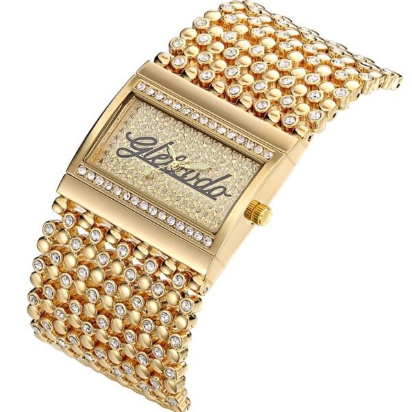 Neue G    D Uhr    Frauen Quarz Analog Casual Uhr Gold Uhr Quarz Einfache Uhr Relogio Feminino Reloj Mujer Montre – Image 2