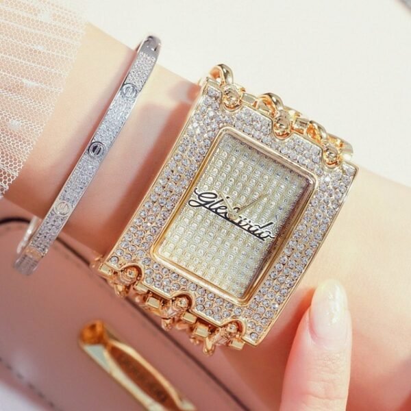 Neue G    D Uhr    Frauen Quarz Analog Casual Uhr Gold Uhr Quarz Einfache Uhr Relogio Feminino Reloj Mujer Montre – Image 7